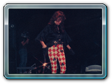 Santa en las Fiestas de Getafe 1986 , Primer concierto en Madrid de Leonor Marchesi , recien incorporada a la banda. 9